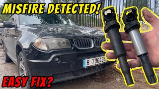 How To Diagnose & Fix a Misfire on a BMW X3! (M54 Engine)