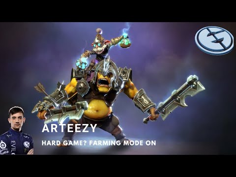 Dota 2 GAME PLAY - Crazy farming mode of Arteezy -