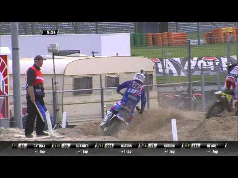 Glenn Coldenhoff passes Max Nagl MXGP of The Netherlands 2015