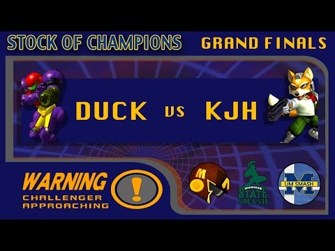 Stock of Champions - Duck (Samus) vs KJH (Fox) Grand Finals