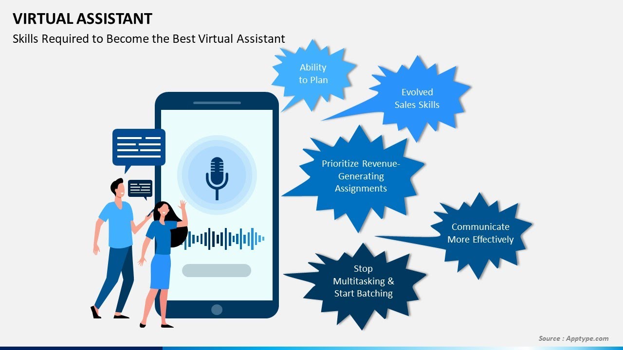 Virtual Assistant Animated PowerPoint Slides