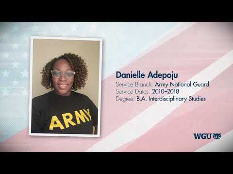 WGU Spring 2021 Virtual Commencement - Military Recognition