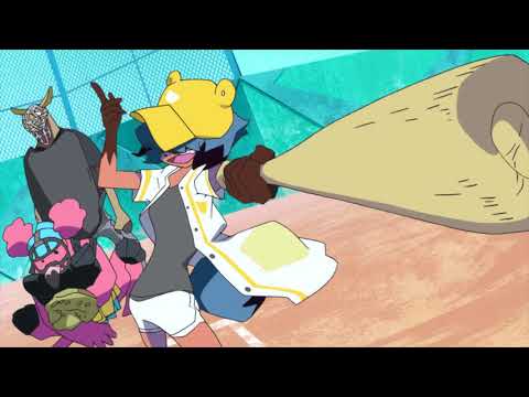 BNA - Game against pink flamingos