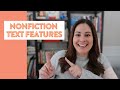 How to teach Nonfiction Text Features // Nonfiction text features for kids