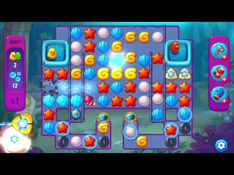 Fishdom Super Hard Level 9017 (No Boosters with extra moves) @choraelmin