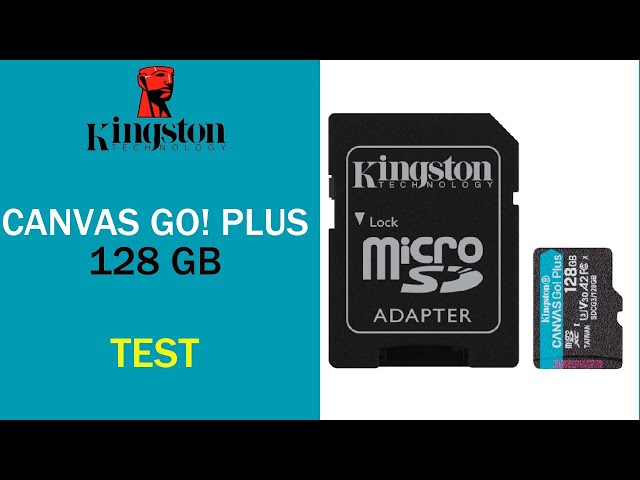 Vídeo relacionado con Kingston Technology Canvas Go! Plus Memoria Flash 128 GB MicroSD Clase 10 UHS-I, Multicolor