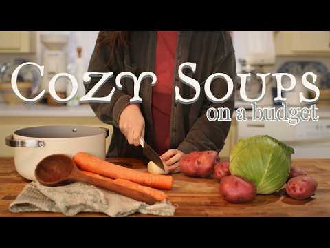 3 Frugal Soups I Make Every Winter (Simple & Budget-Friendly)