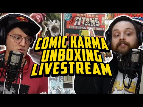 Comic Karma Unboxing Stream // Comics from the Community, for the Community!