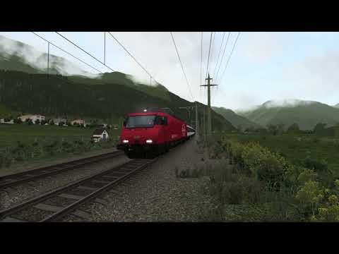 TS2022: Gotthardbahn SBB RE460 IC Bellinzona-Erstfeld
