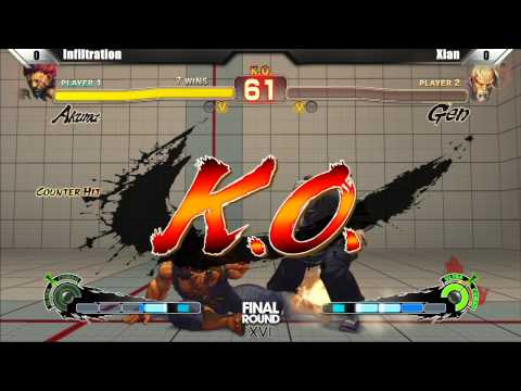 SSF4 AE2012 Top 8 Infiltration vs DM Xian - Final Round XVI Tournament
