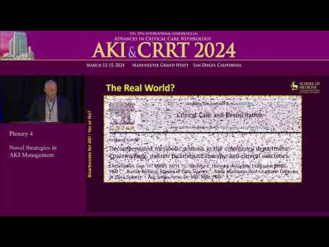 Bicarbonate Therapy for AKI. Yes or No? - CRRT 2024