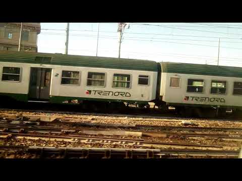 Partenza da Milano centrale con il TILO Milano centrale-Lugano.