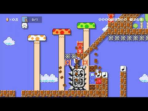 Auto Stiletto Stompin' - 全自動 by The Hope 🍄 Super Mario Maker 2 ✹Switch✹ #aof