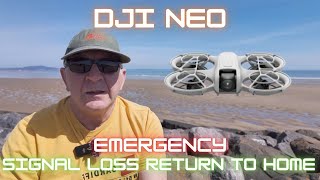 DJI Neo Emergency Signal Loss RTH Return To Home Test.