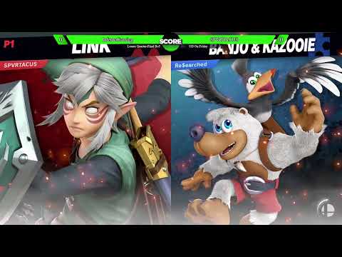 UD On Friday 4/22 Losers Quarter-Final: InfernoGaming (Banjo Kazooie) vs SPVRTACUS (Link)