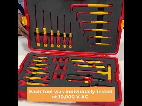 VDE 1000v Insulated 31 pcs Toolkit IH0831