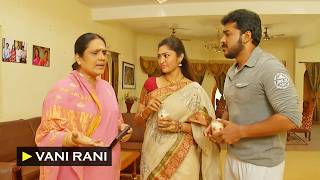 வாணி ராணி - Vani Rani | Ep 649 | Radhika Sarathkumar, Venu Arvind, Babloo | Ultra Tamil TV Serial