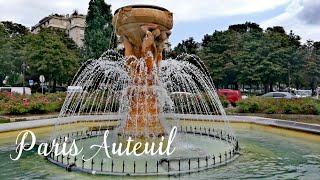 PORTE D'AUTEUIL - FONTAINE - PARIS 30 AOUT 2021.  #travel #france #paris