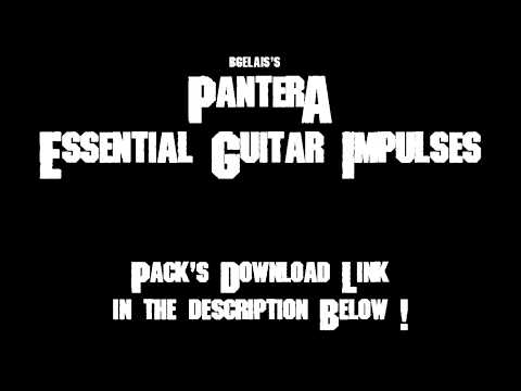 PANTERA's Essential Guitar Cab Impulses Pack