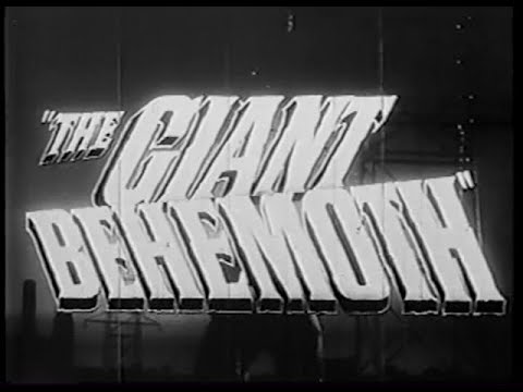 The Giant Behemoth (1959) Trailer
