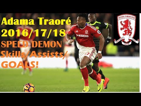 Adama Traoré ´Speed Demon´ (Skills/Assists/Goals) 2016/17/18