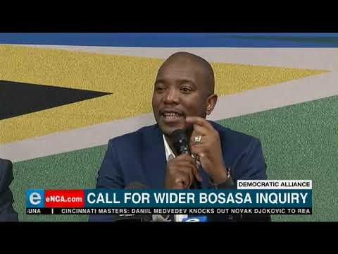 DA call for wider Bosasa inquiry