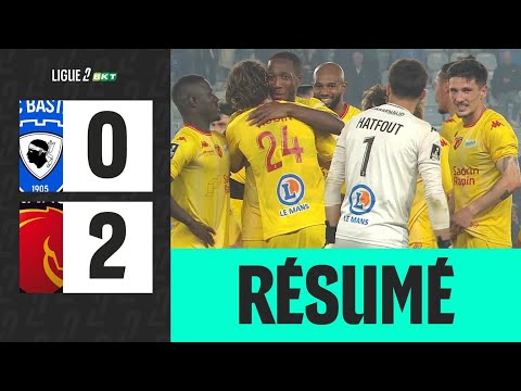 Sporting Club de Bastia 0-2 FC Le Mans 