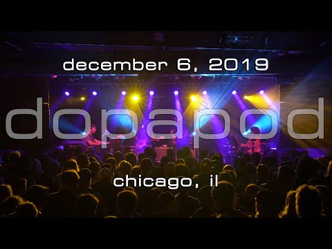 Dopapod: 2019-12-06 - Bottom Lounge, Chicago, IL (Complete Show) [4K Luke Cam]