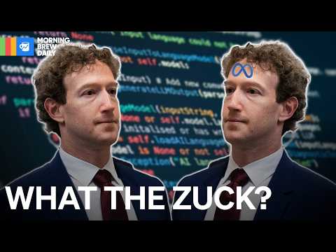 Mark Zuckerberg cria um clone de si mesmo feito por inteligência artificial para poder faltar a r...