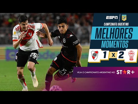 PITY MARTÍNEZ MARCA, MAS RIVER PLATE PERDE PARA O HURACÁN | Melhores Momentos