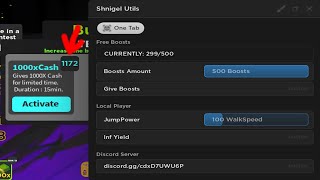 Dunking Simulator INFINITE BOOSTS Script