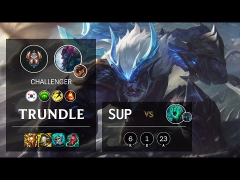 Trundle Support vs Thresh - KR Challenger Patch 11.19