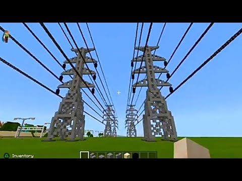 Minecraft: How To Build A Powerline Tower