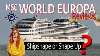 Passengers Thought THIS about MSC WORLD EUROPA. Ship Reviews and Summary.