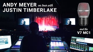 Video thumbnail for The V7 MC1: On Tour With Justin Timberlake by sE Electronics