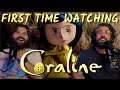 CORALINE 2009 FIRST TIME WATCHING MOVIE REACTION AND COMMENTARY