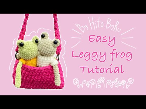 Easy Leggy Frog Croched Tutorial