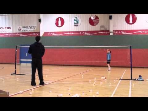 David Walsh Badminton Training