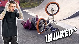 BMX CRASH GONE WRONG...