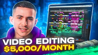 TURN PRO as a Video Editor and Make $5,000/month
