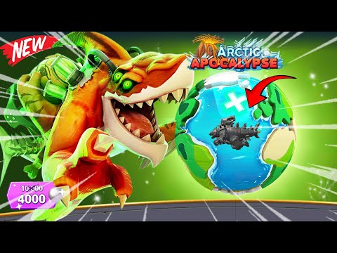 MELTDOWN SHARK VS ENEMY EVIL MECHA SHARJIRA IN ARCTIC APOCALYPSE - BIG SHARK | HUNGRY SHARK WORLD