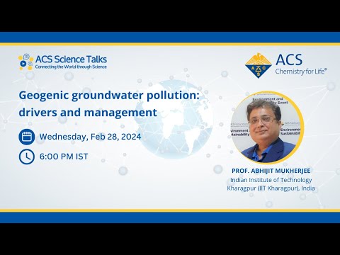 Science Talks Lecture 134: Geogenic groundwater pollution: drivers and management