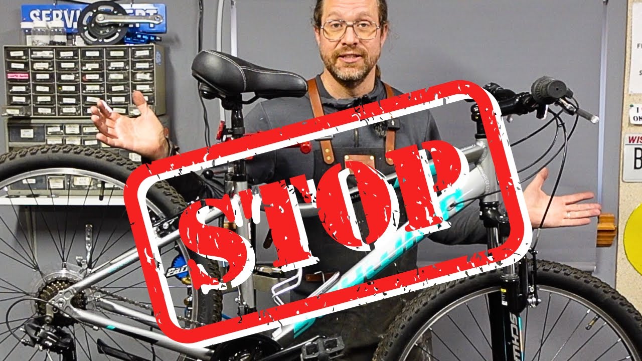 🚨PLEASE STOP BUYING THESE BIKES! 🚨The problem with department store bicycles isn't what you think!