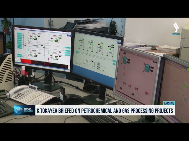 Қосим-Жўмарт Тўқаевга нефть ва газ соҳаси бўйича ҳисобот берилди