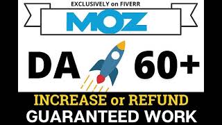 How to Increase MOZ DA 60+ | Ahrefs UR 70+ / 80+ | Ahrefs DR 40+ / 50+ | Trust F