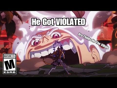 Luffy beat Lucci so bad he gave him PTSD