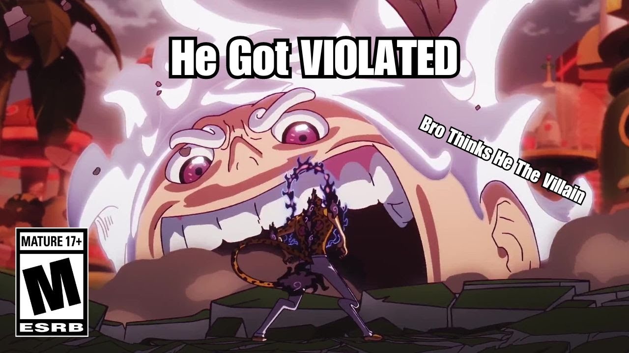 Luffy beat Lucci so bad he gave him PTSD