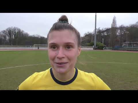 Anaëlle Wiard après FWS Woluwe B - R. Union SG le 17.02.2024