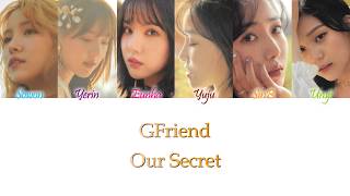 GFRIEND (여자친구) – Our Secret (비밀 이야기) Han/Rom/Eng Color Coded Lyrics