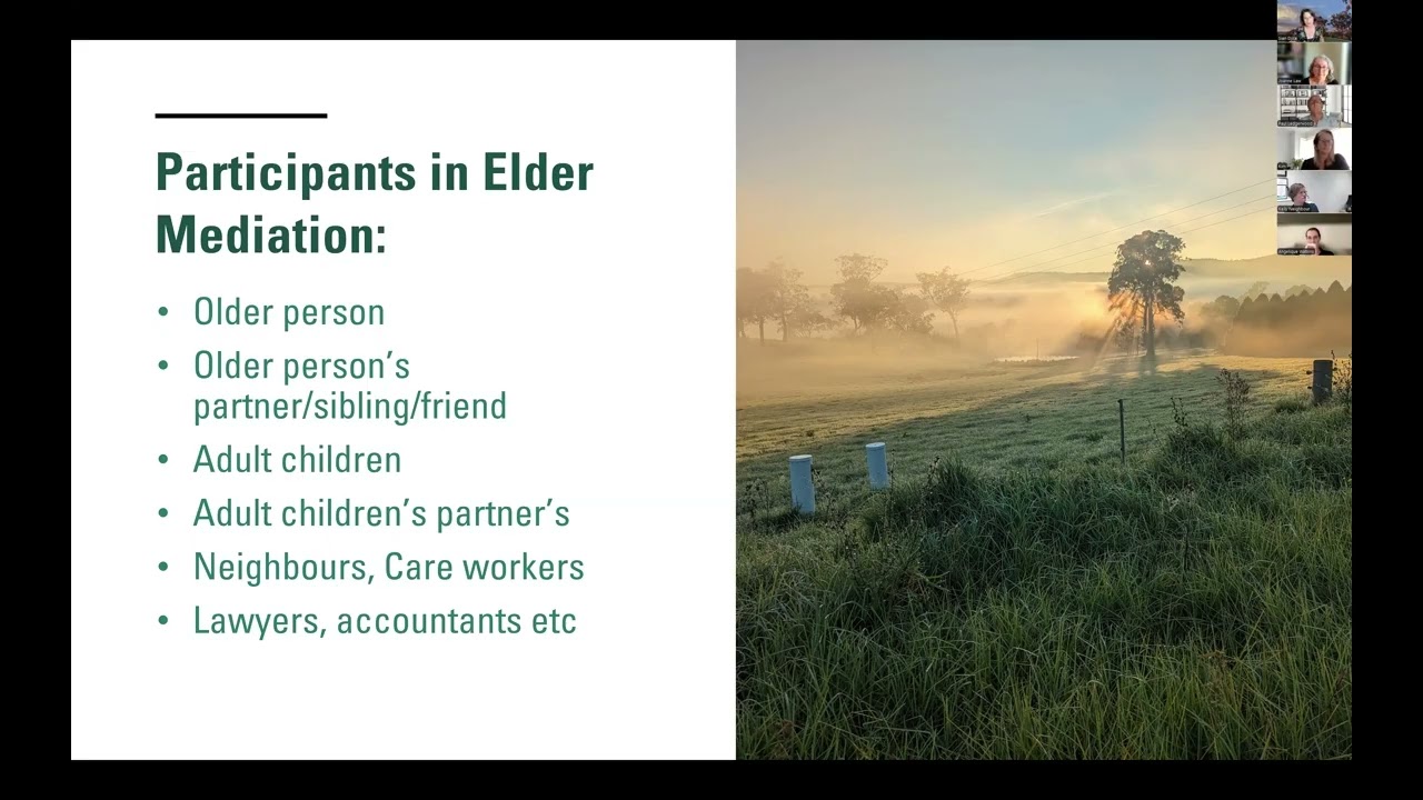 The Difference Between Family Dispute Resolution and Elder Mediation